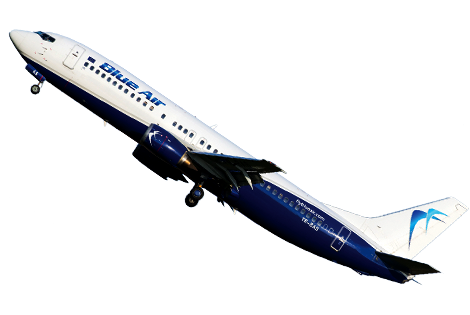 delay flight Blue Air