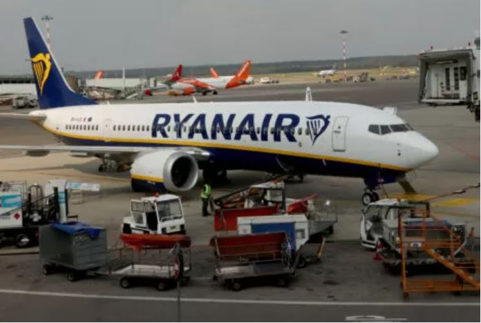 Ryanair delayed flight